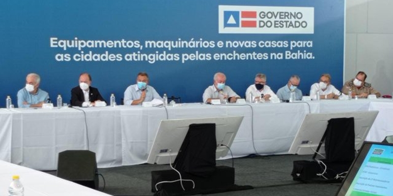 Governo da Bahia confirma constru��o de moradias e entrega equipamentos a munic�pios afetados pelas chuvas
