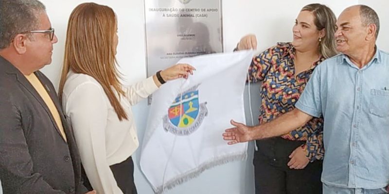 CONQUISTA: Prefeitura inaugura novo Centro de Apoio � Sa�de Animal