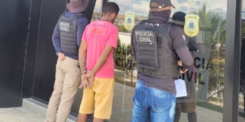  Perigoso homicida foi preso pela Pol�cia Civil